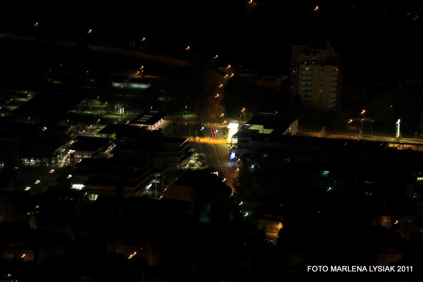 Spaichingen at Night