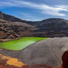 Spain - Lanzarote - Charco de los Clicos - El Lago Verde