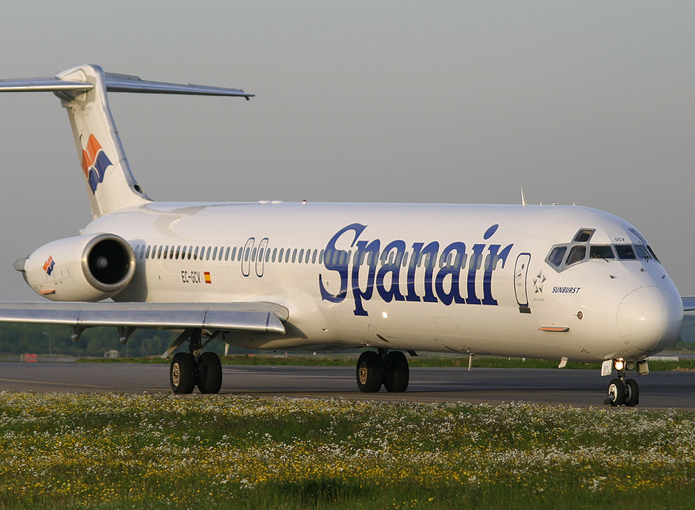 Spanair MD-82