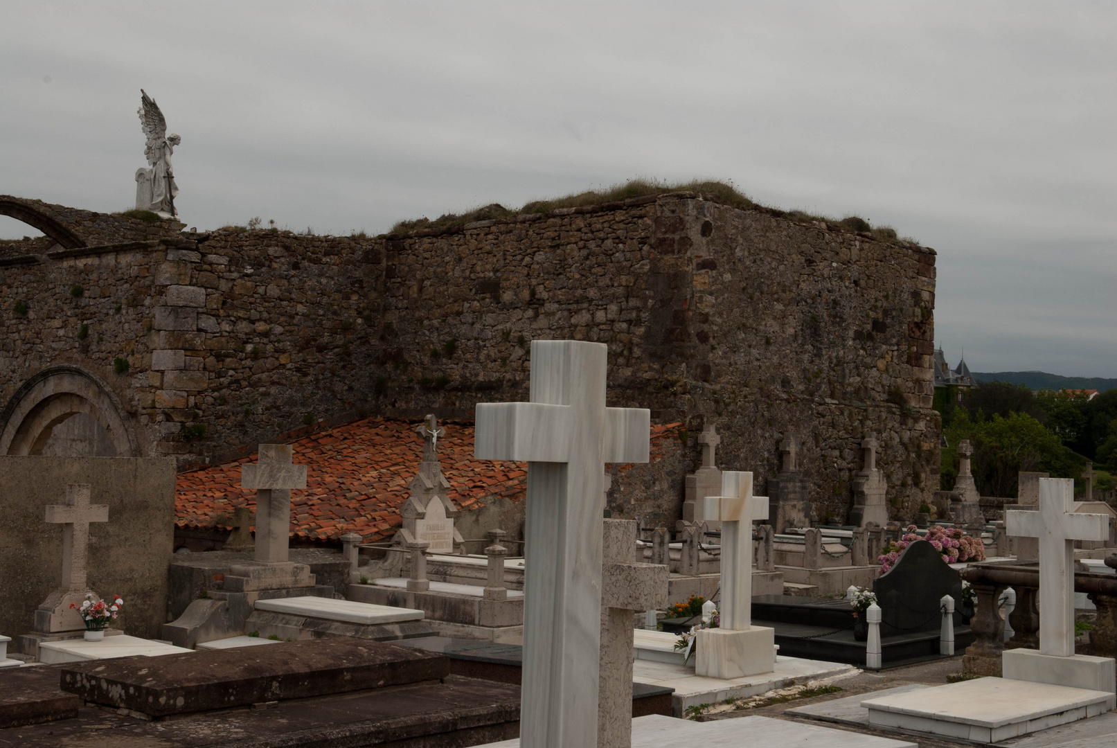 Spanien; Comillas Friedhof