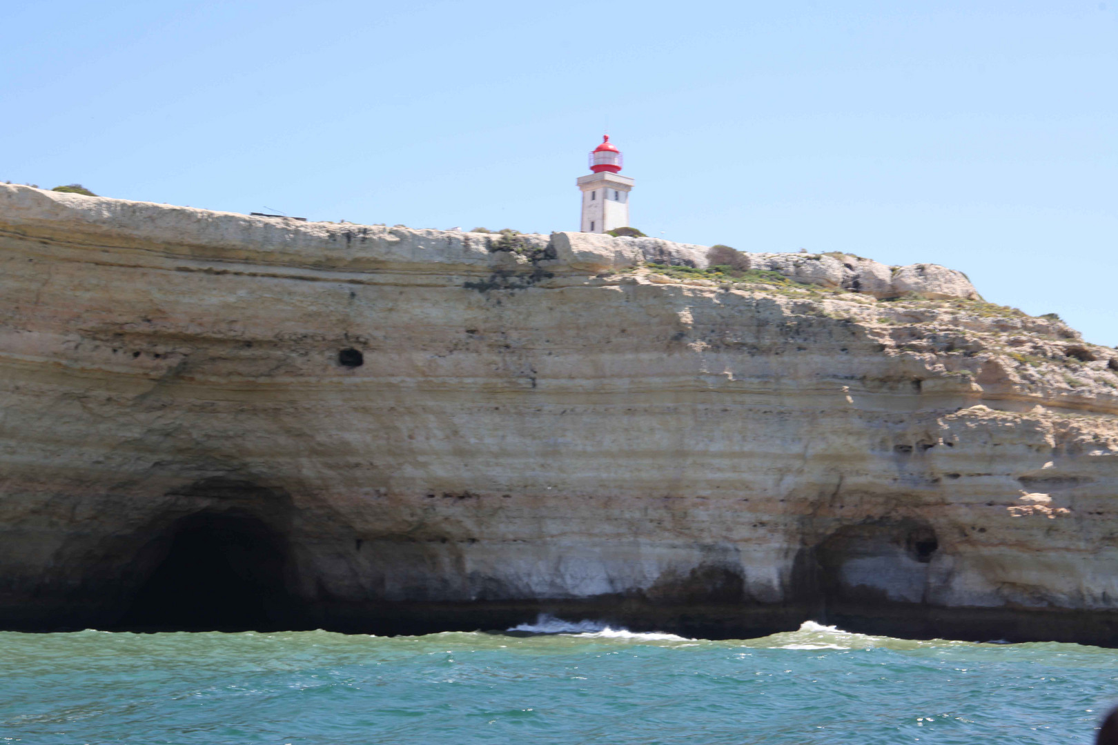 Spanien eine Steil Küste in eine Sehr schöne Fotografie.