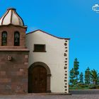 Spanien, Kanarische Inseln, La Gomera, Mirador de Igualero: Kleine Kapelle 