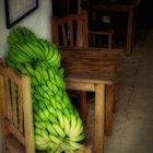 Spanien, La Gomera: Bananen-Shake in Kneipe