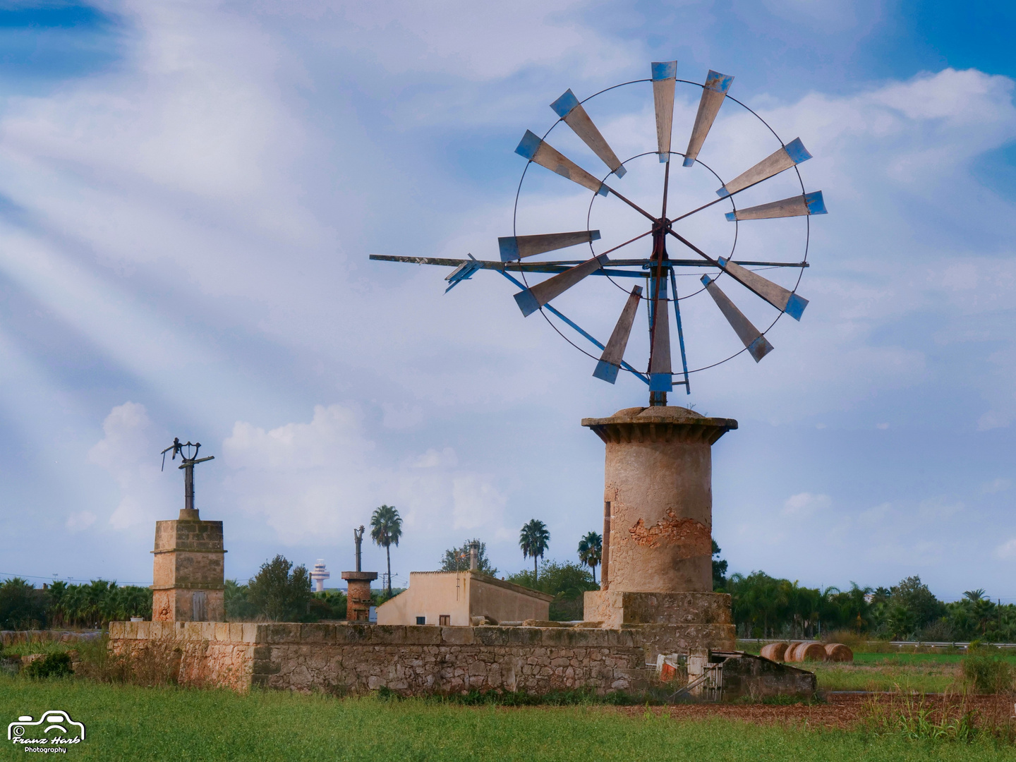 Spanien, Mallorca, Traditionelle Windmühle 