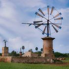 Spanien, Mallorca, Traditionelle Windmühle 