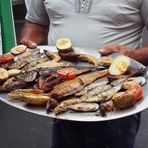 Spanische Fischplatte auf Teneriffa