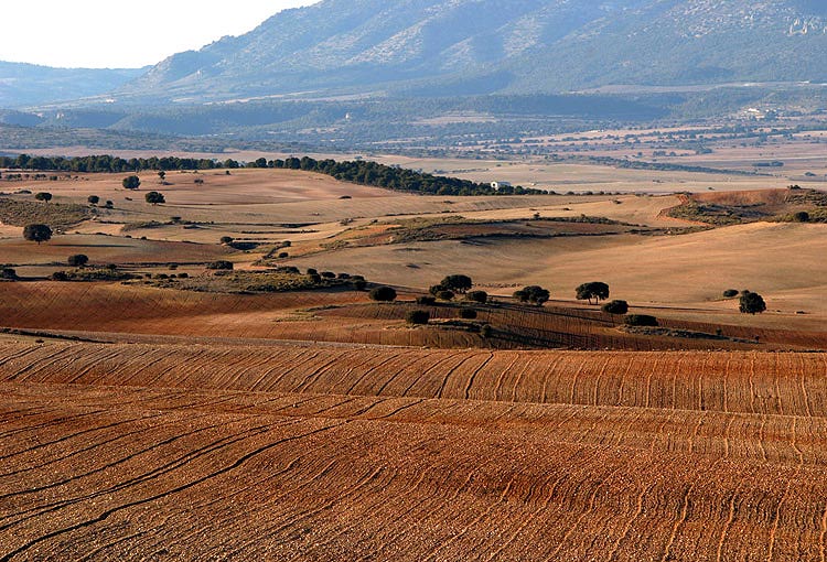 Spanische Landschaft mal anders