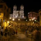 Spanische Treppe bei Nacht