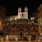 Spanische Treppe bei Nacht