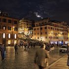 Spanische Treppe in der Nacht