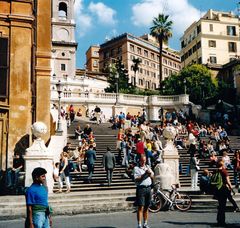 spanische Treppe in Rom