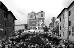 Spanische Treppe mit Trinità dei Monti