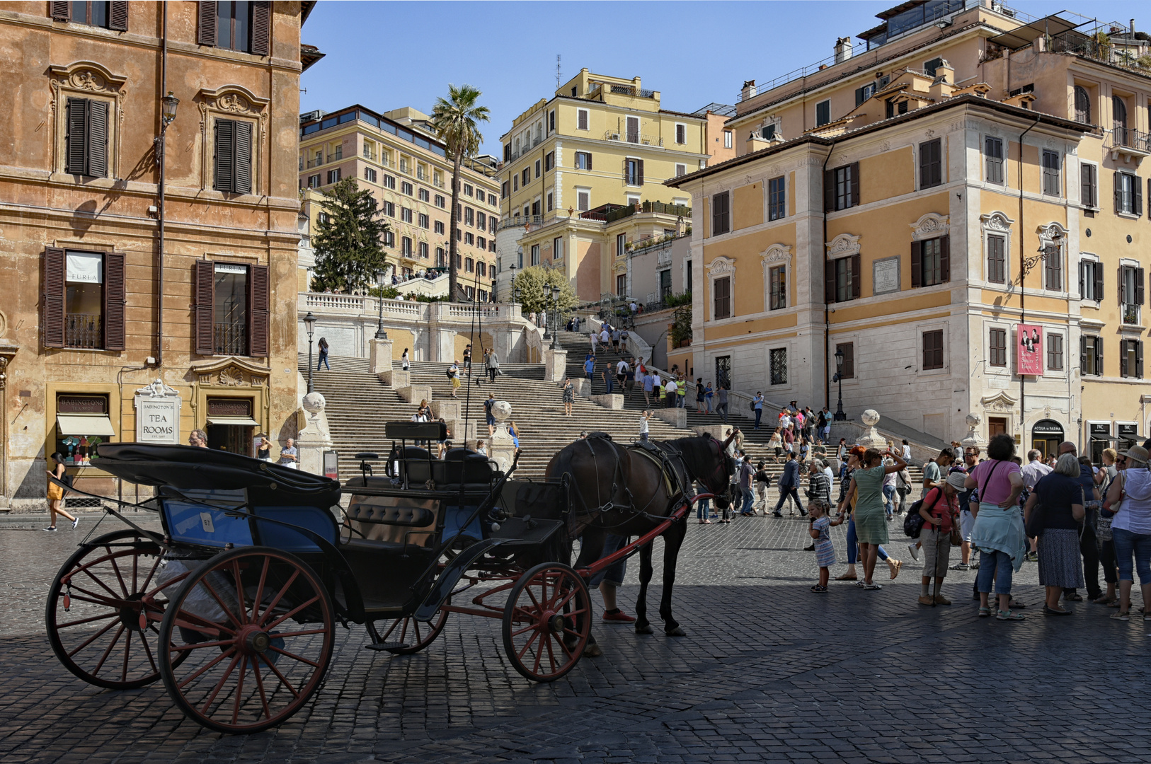 Spanische Treppe -Scalinata di Trinità dei Monti -