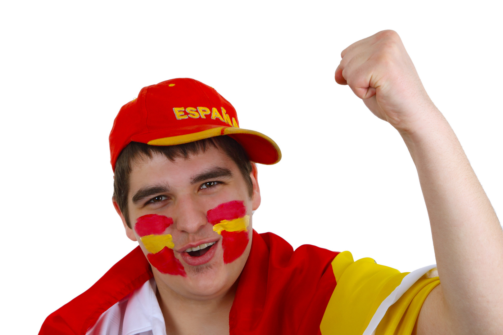 Spanischer Fussballfan