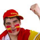 Spanischer Fussballfan