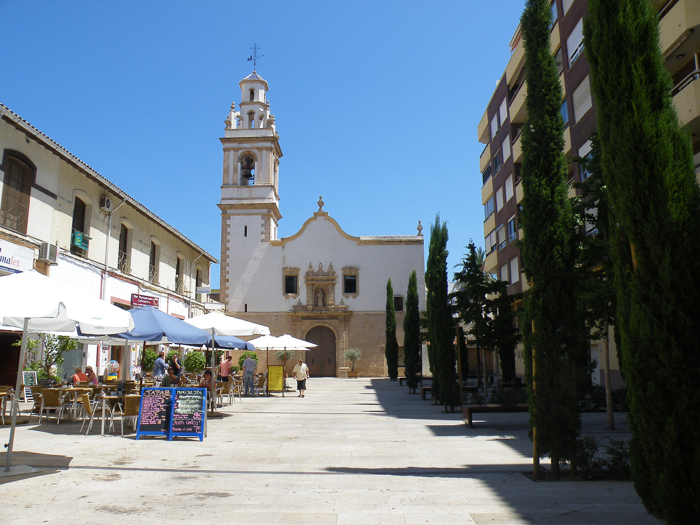 Spanischer Marktplatz