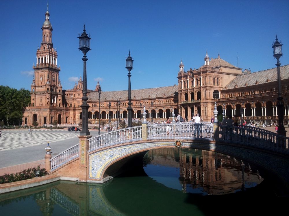 Spanischer Platz in Sevilla II