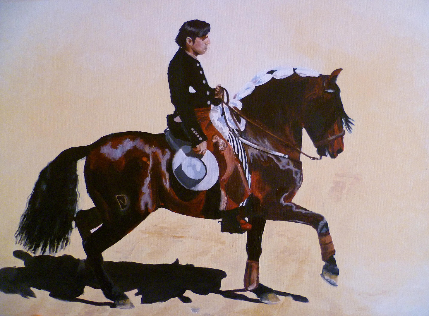 Spanischer Reiter Foto & Bild kunstfotografie & kultur, gemälde