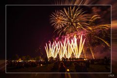 Spanisches Feuerwerk bei "Flammende Sterne" in Ostfildern