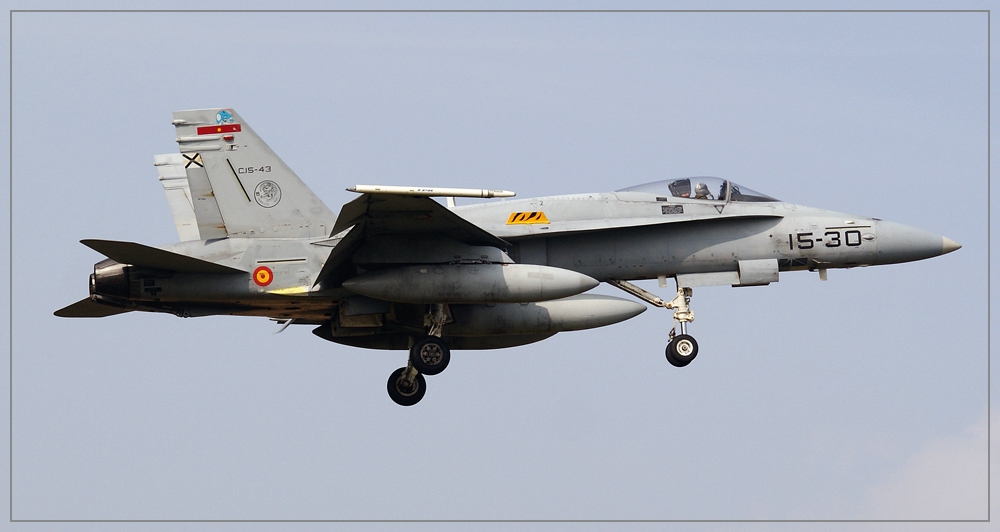 Spanish F-18 Hornet