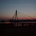 Spannbrücke bei Nacht