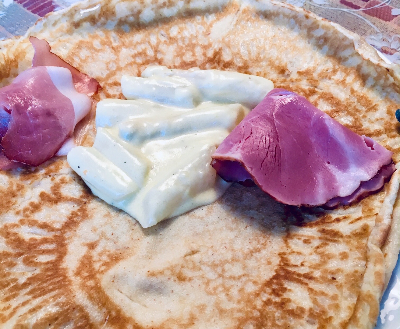 Spargelpfannkuchen