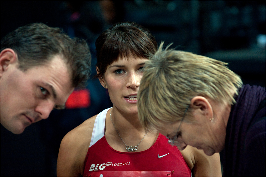 Sparkassen Cup 2010 60m-Hürden, Carolin Nytra im Interview