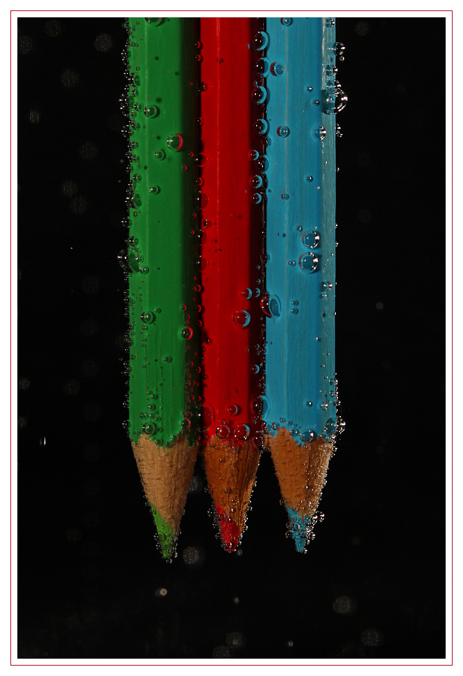 sparkling pencil