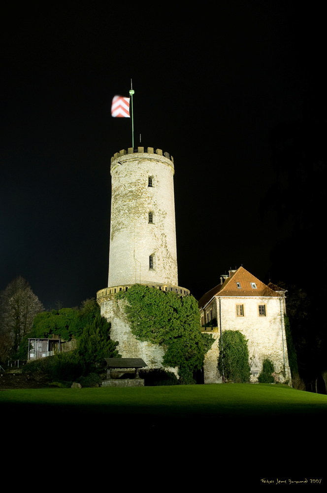 Sparrenburg bei Nacht