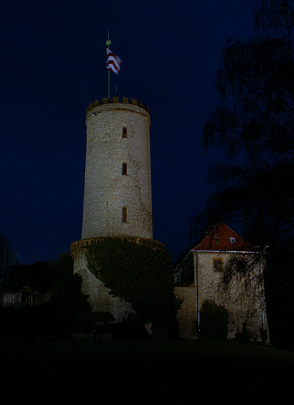 Sparrenburg bei Nacht - zweiter Versuch