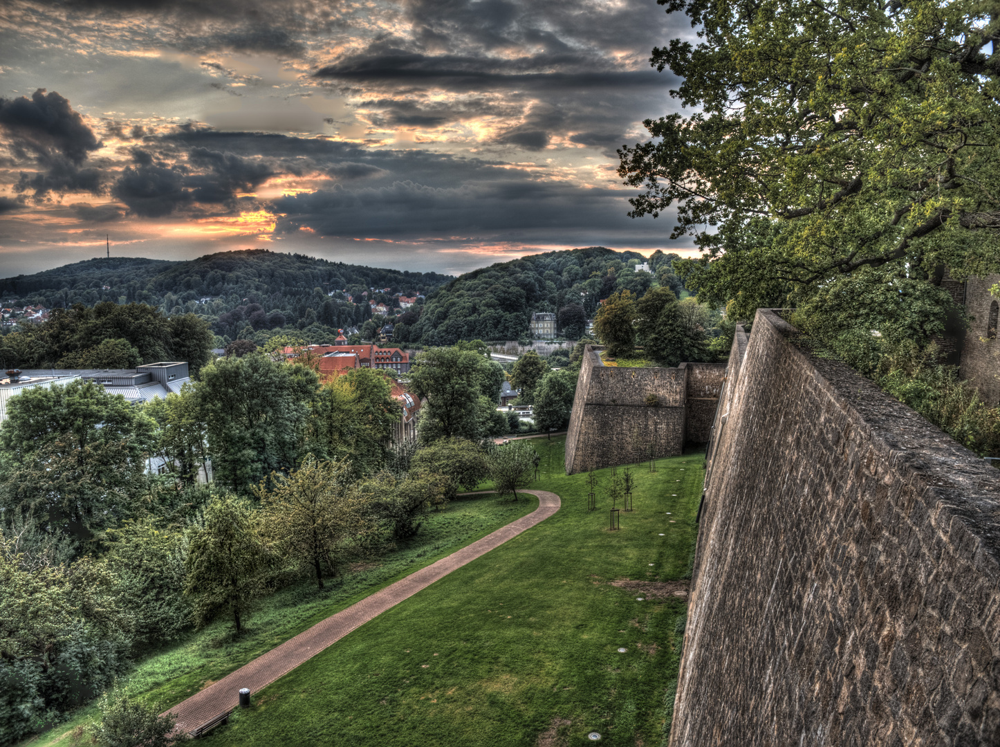 Sparrenburg Bielefeld mit neuer Kamera 2.