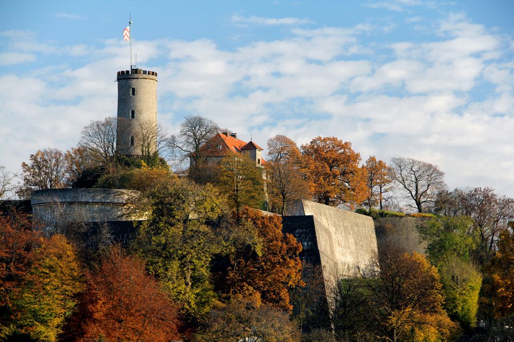 Sparrenburg im Herbstlicht