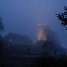 Sparrenburg im Morgennebel