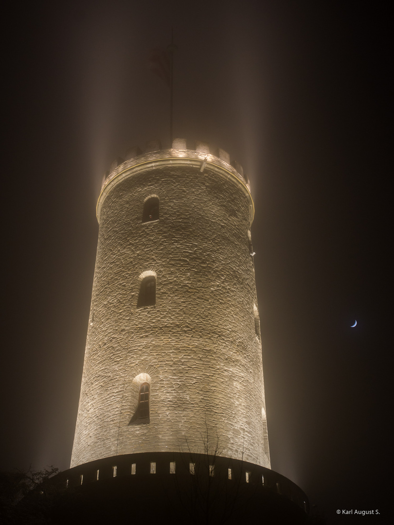 Sparrenburg im Nebel