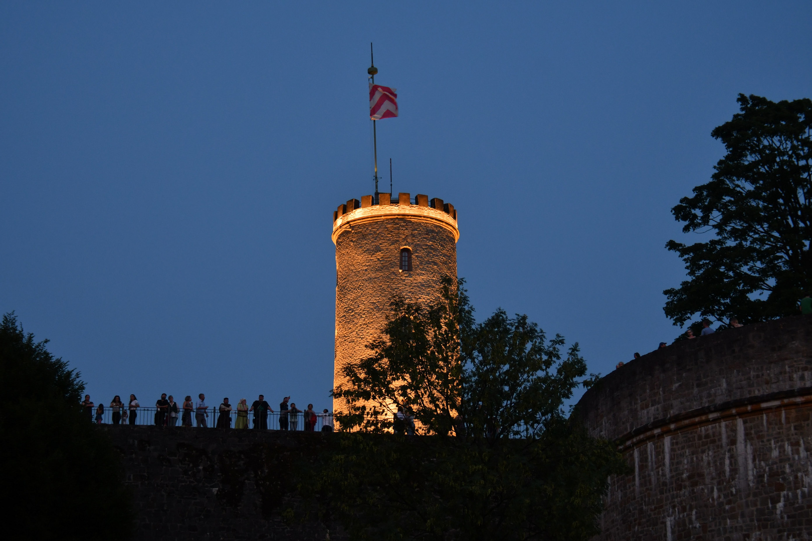 Sparrenburg Zur Blauen Stunde