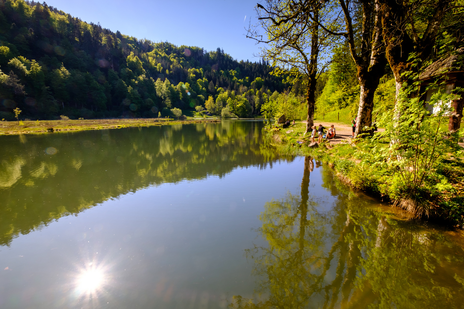 Spaß am Nonnmattweiher