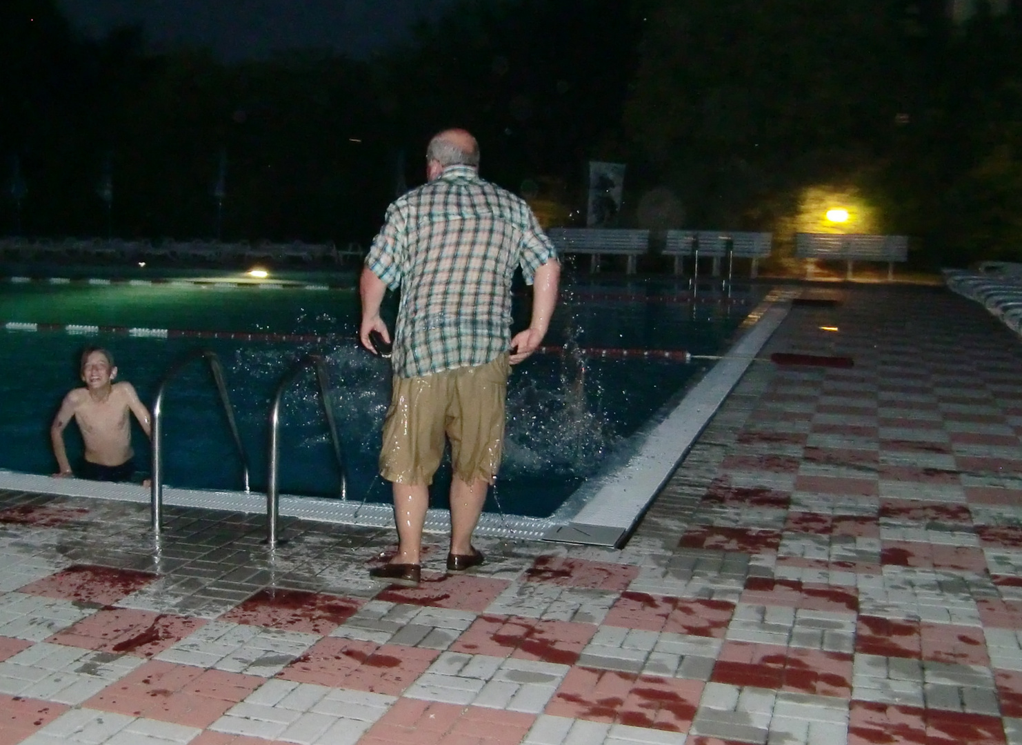 Spaß am Pool