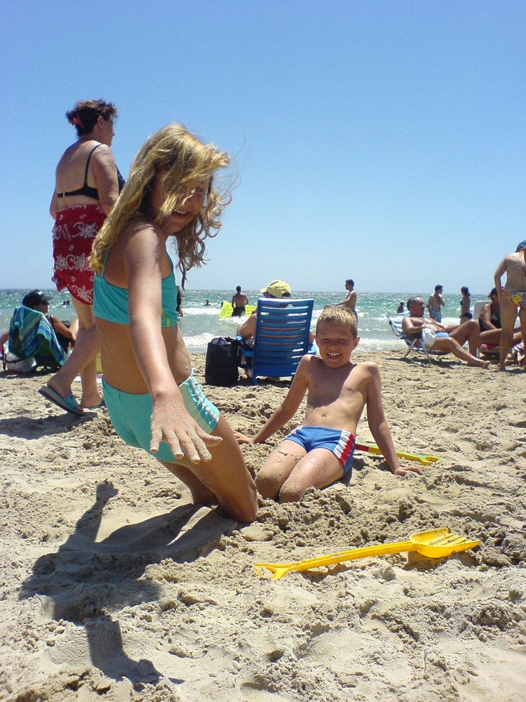 Spaß am Strand