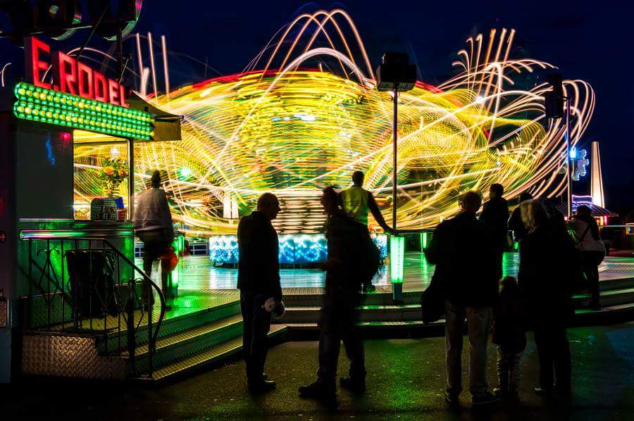 Spass auf der Kirmes