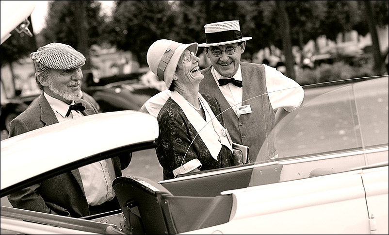 Spass beim Oldtimertreffen