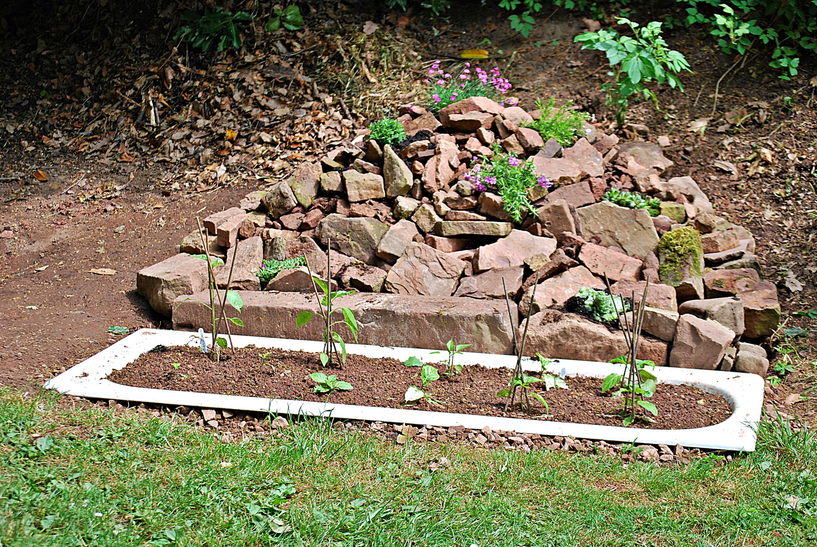 Spaß im Garten muss sein ...