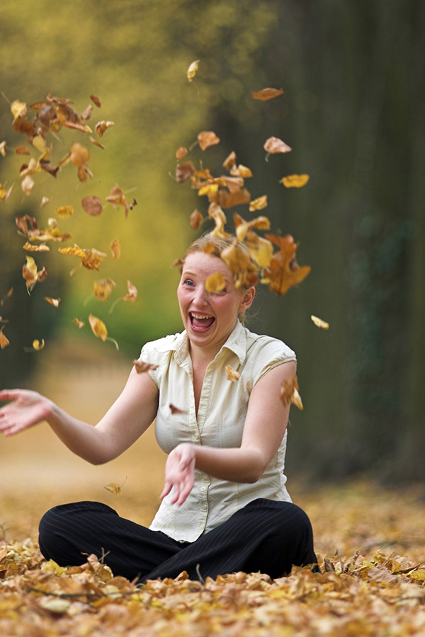 Spaß im Herbst