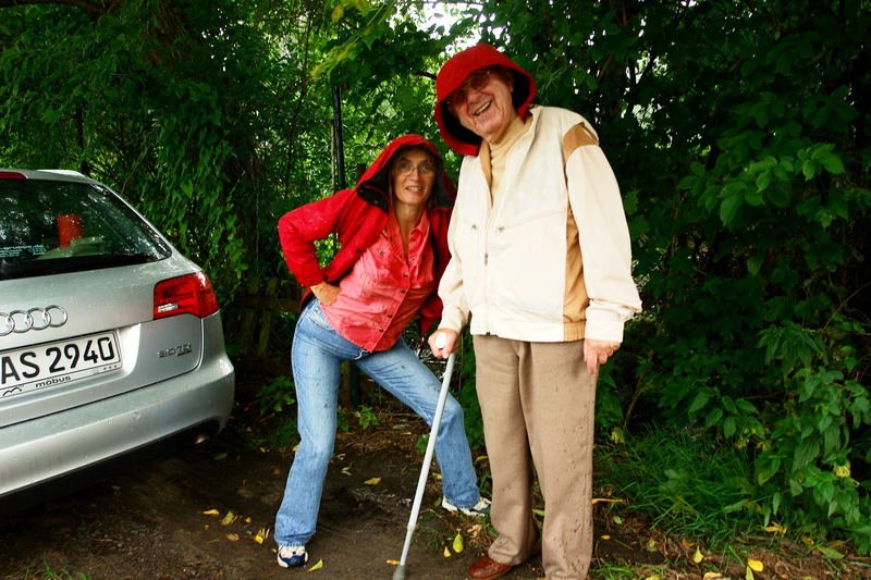 Spaß im Regen