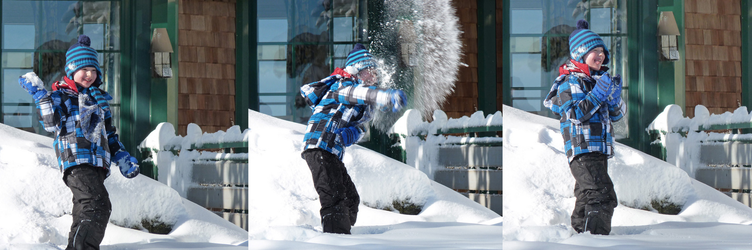 Spaß im Schnee