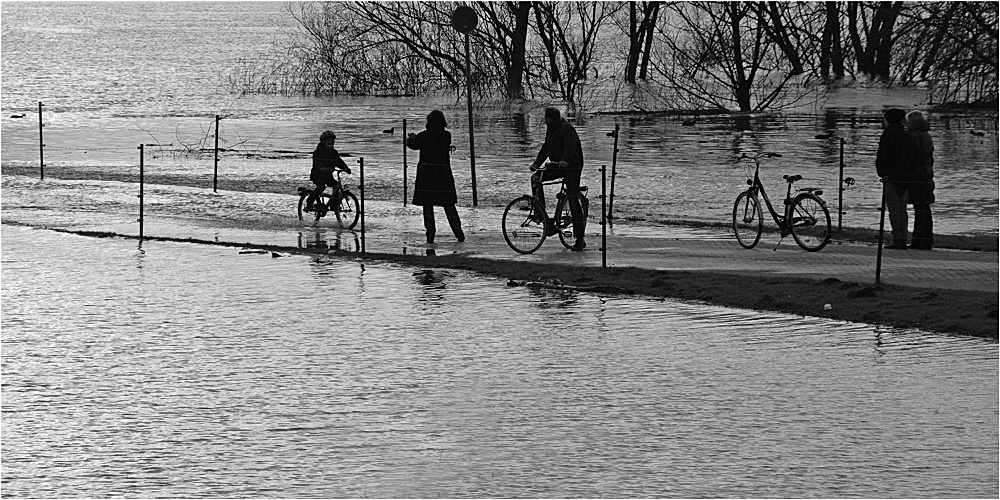 "Spaß" mit dem Hochwasser...