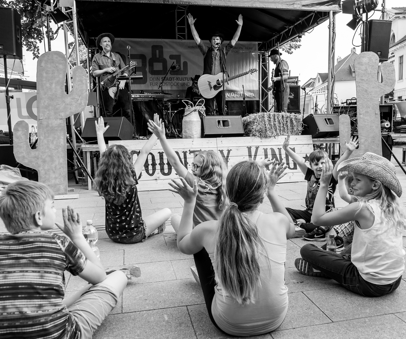 Spaß und Action mit der Country King Band