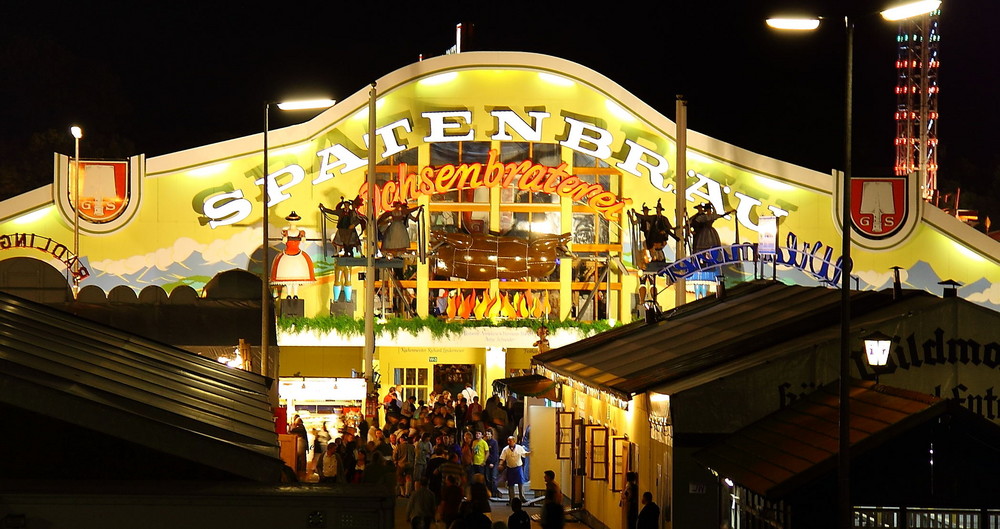 Spatenbrau auf der Wiesn