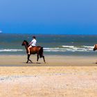 Spazieren am Strand