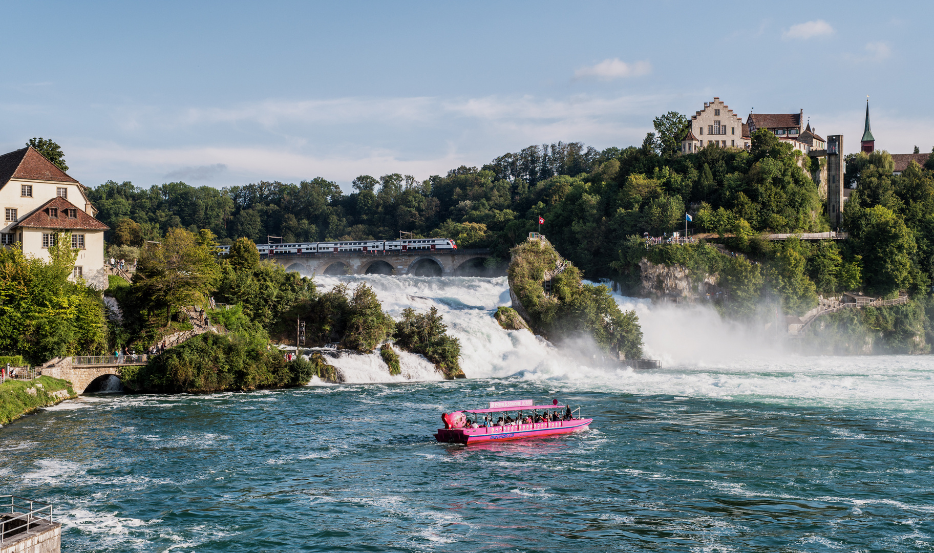 Spazierfahrt am Rheinfall