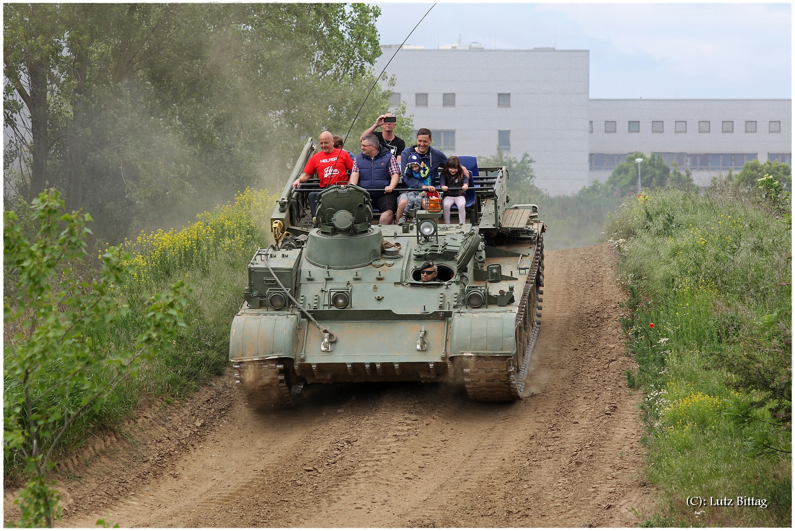 Spazierfahrt mit Panzer